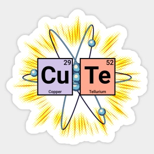 Cute Chemistry Sticker